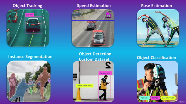 Object Tracking, Detection, Car Speed, Pose Estim in Python – Screenshot 1