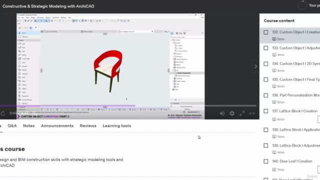 Constructive & Strategic Modeling with ArchiCAD – Screenshot 3