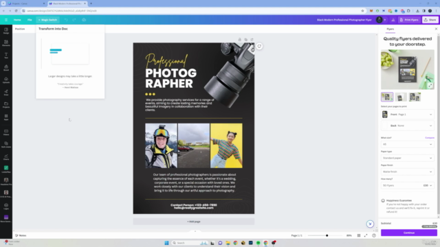 Canva AI for Content Creators – Screenshot 4