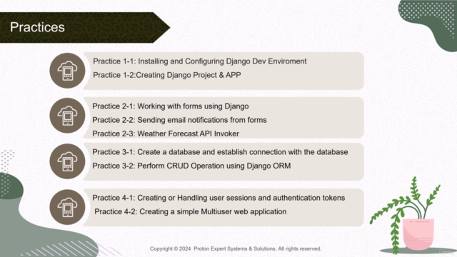 Mastering Django hands-on with a project (Apr 2024) – Screenshot 4