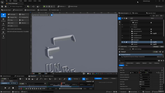 Unreal Engine 5 : Motion Design – Screenshot 2