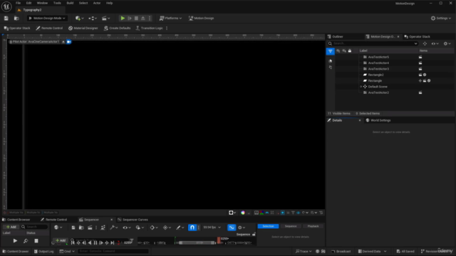 Unreal Engine 5 : Motion Design – Screenshot 4