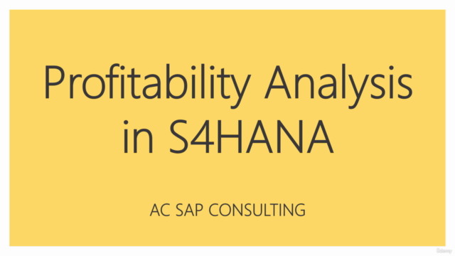 Profitability Analysis with Margin Analysis in SAP S/4HANA – Screenshot 1