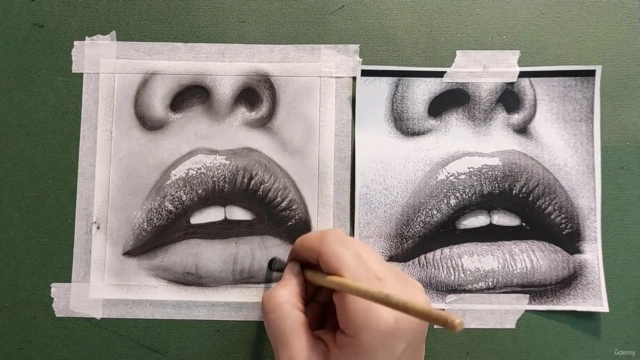 Charcoal Drawing Techniques: The Complete Drawing Course – Screenshot 1