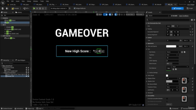 Unreal Engine 5 Blueprints: Step-by-Step Space Shooter Game – Screenshot 3