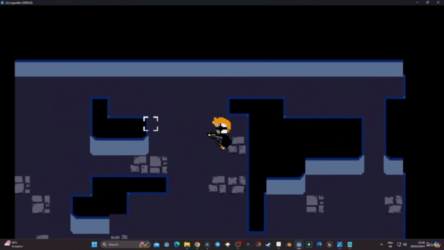 Create a procedurally generated 2D Roguelike in Godot 4 – Screenshot 3