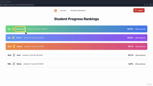 MERN Stack Dev Journey Project Course – Screenshot 3