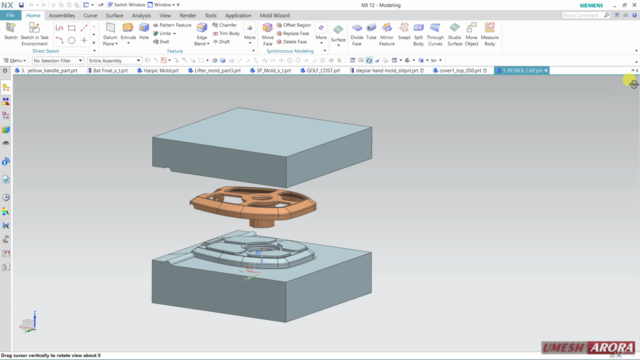 Siemens NX Mold design (Hindi) – Screenshot 1