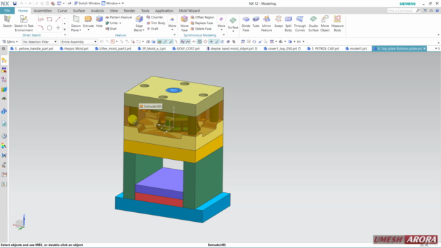 Siemens NX Mold design (Hindi) – Screenshot 2