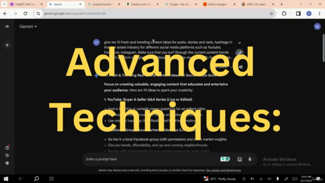 Gemini: Beginner to Advanced GenAI Masterclass - 2025 – Screenshot 3