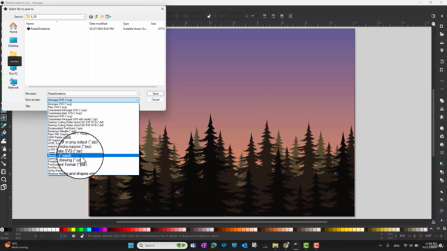 Inkscape 101:  Hands-on Inkscape Essential Training – Screenshot 1