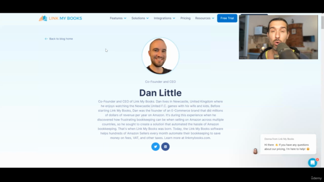 Link My Books Tutorial And Review - Best Accounting Software – Screenshot 2