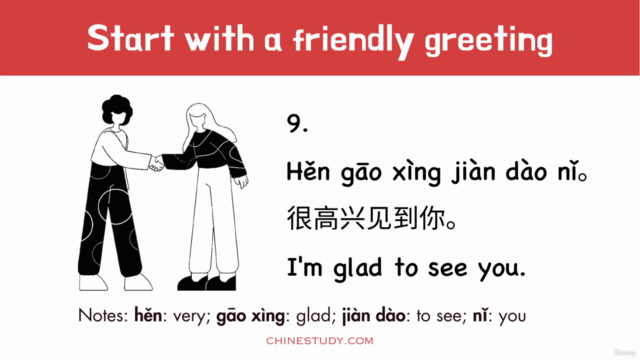 Chinese Conversation Starter: Speak Confidently in 1 Hour – Screenshot 3