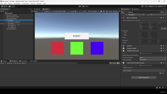 Unity C# Öğrenmeye Başla – Screenshot 3