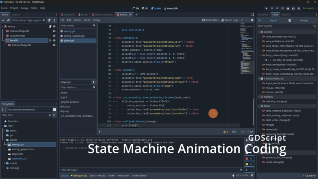 GoDot 4 3D Einsteigerkurs – Screenshot 2