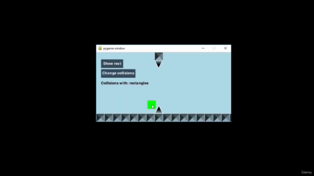 Crea Geometry Dash con python y pygame – Screenshot 2