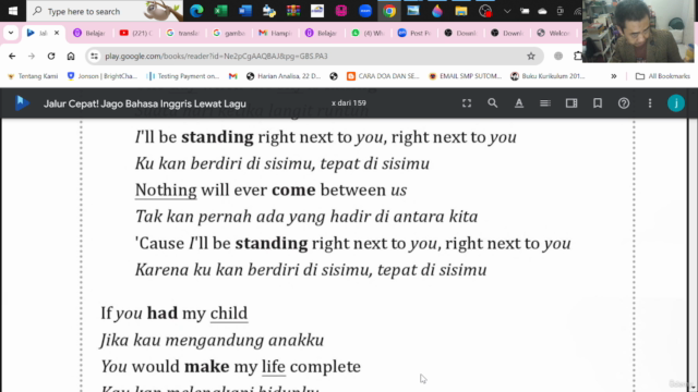 Belajar Bahasa Inggris Lewat Lagu Part 1 – Screenshot 3