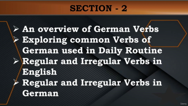 SIMPLIFYING GERMAN SPEAKING: MASTERING GERMAN PRESENT TENSE – Screenshot 3