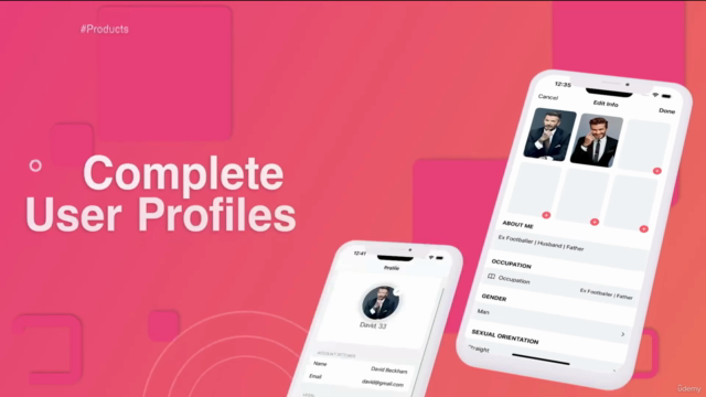 Tinder iOS Clone with Ex-Meta Engineer | SwiftUI | iOS 17 – Screenshot 2