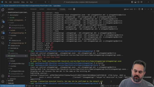 Build Your NFT Game on WAX: Part 3 - Advanced Interactions – Screenshot 1