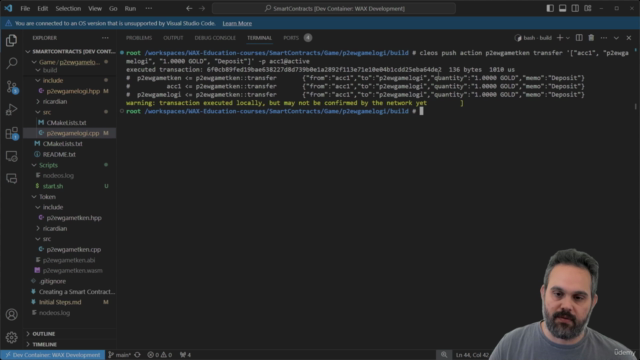 Build Your NFT Game on WAX: Part 3 - Advanced Interactions – Screenshot 3