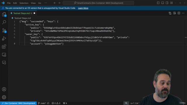Build Your NFT Game on WAX: Part 5 - Deploying the game – Screenshot 3