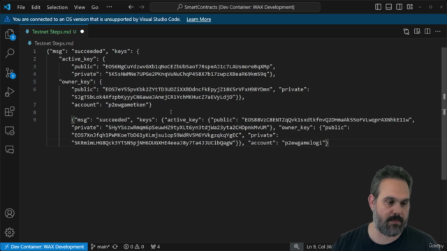 Build Your NFT Game on WAX: Part 5 - Deploying the game – Screenshot 4
