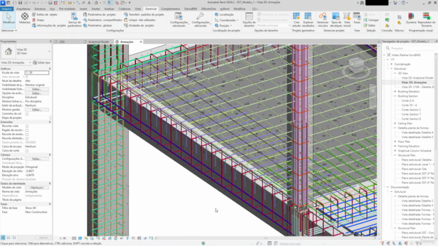 Revit 2024 - Estruturas de concreto armado em BIM – Screenshot 3