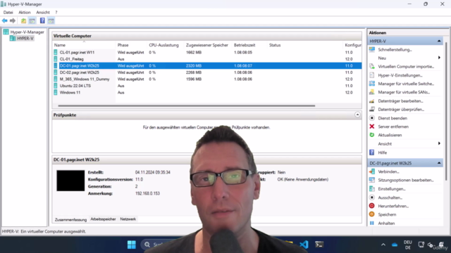 Windows Server 2025 : Aufbau einer Testumgebung in Hyper-V – Screenshot 4
