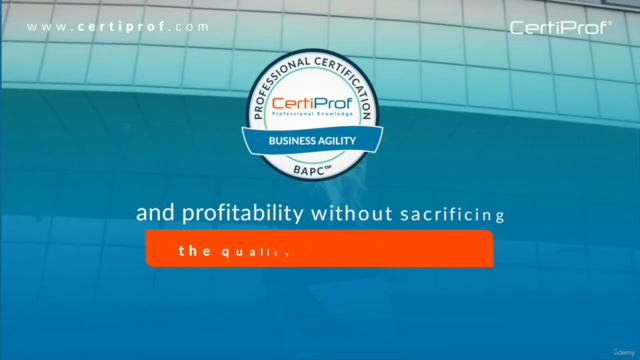 Certificación Profesional Business Agility – Screenshot 2
