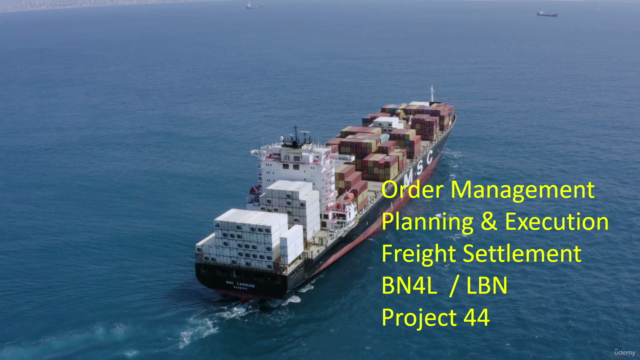 Learn SAP S/4 HANA Transportation Management, BN4L Project44 – Screenshot 2