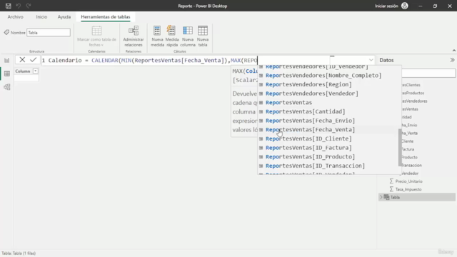 Master en reportes con Power BI – Screenshot 1