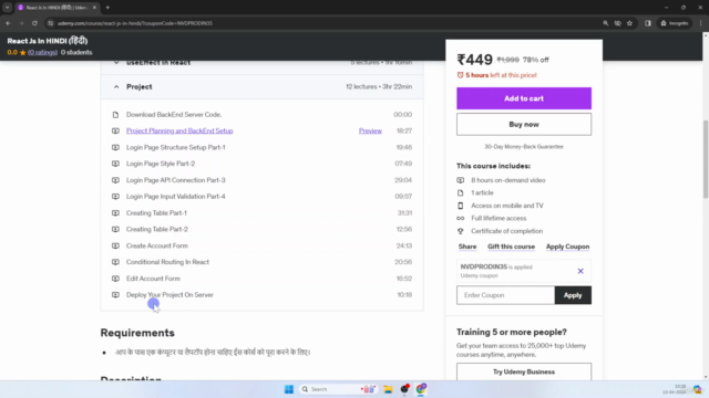 React Js In HINDI (हिंदी) – Screenshot 4