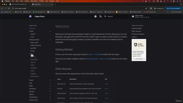 Learn Vapor Fundamentals in 1 Hour – Screenshot 2