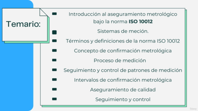 ASEGURAMIENTO METRÓLOGICO (CONFORME A LA NORMA 10012:2003) – Screenshot 2