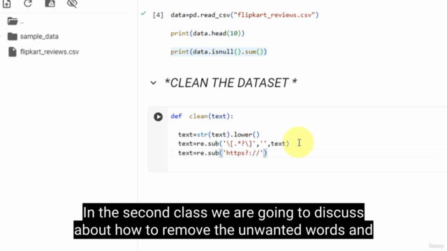 Flipkart Review Sentiment Analysis & Spam Comments Detection – Screenshot 2