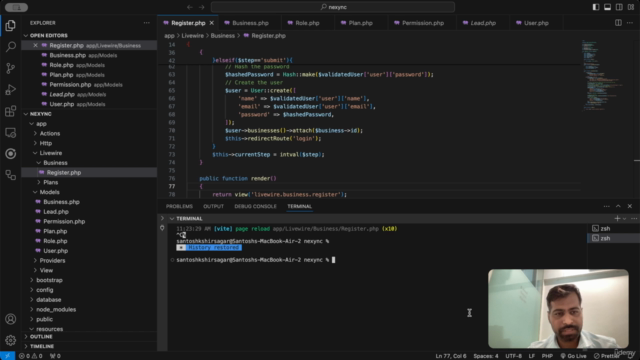 PHP Laravel 11 - SaaS CRM Full Stack Dev with Real Website – Screenshot 2