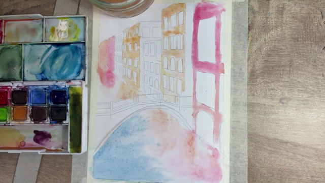 Learn To Paint Venice Using Watercolours - Screenshot_01