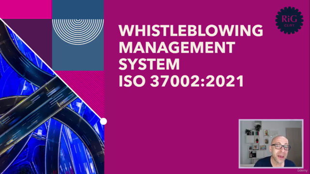 A whistleblowing management system according to ISO 37002 – Screenshot 3