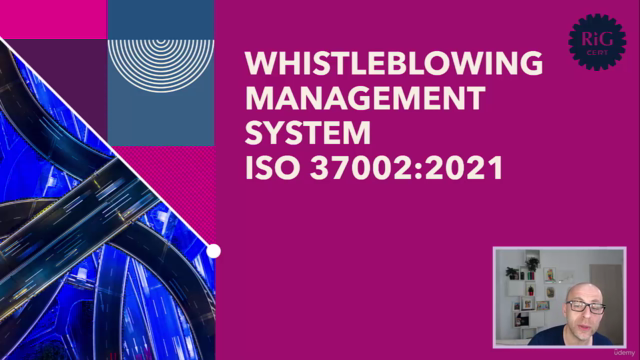 A whistleblowing management system according to ISO 37002 – Screenshot 4