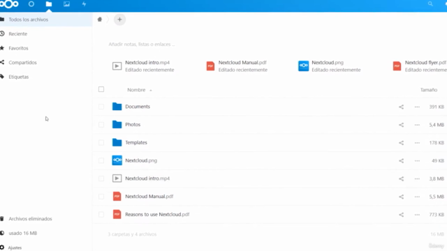 NextCloud para Principiantes: Crea tu Nube Privada – Screenshot 1