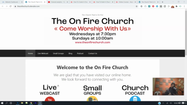 How To Build A Church Website Step by Step – Screenshot 1