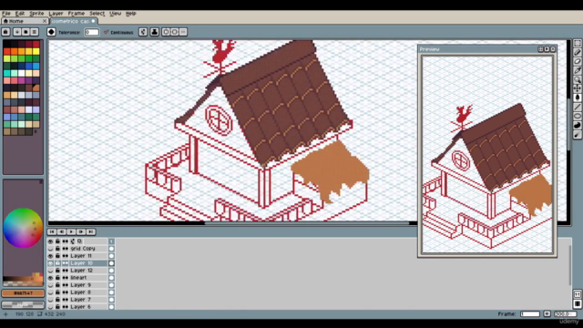 PIXEL ART Isométrico do ZERO – Screenshot 1