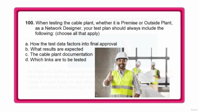 FOA Certified Fiber Optic Network Design exam prep (CFOS/D) – Screenshot 4