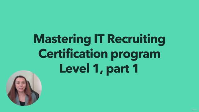IT Recruiter Training – Screenshot 1