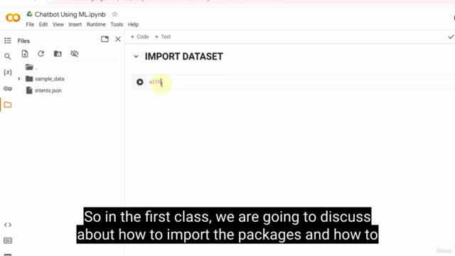 Chatbot Development Project Using Machine Learning 2025 – Screenshot 1