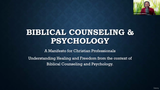 Biblical Counseling and Psychology Masterclass (Level 1) – Screenshot 2