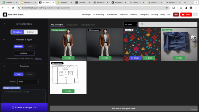 Fashion Design with Generative AI & Building Clothing Brand - Screenshot_01