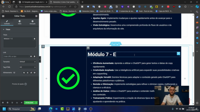 Como Criar Sites e Landing Pages | Do Zero Ao Primeiro Site – Screenshot 2
