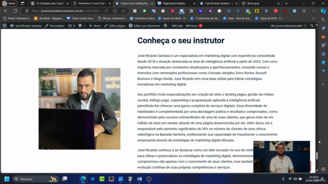 Como Criar Sites e Landing Pages | Do Zero Ao Primeiro Site – Screenshot 4